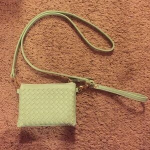 Charming Charlie's Mint Green Satchel